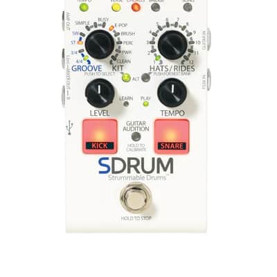 DigiTech SDRUM(WATCHLIST OFFER)Strummable Drums BeatScratch™ Technology, 5 Different Kits, Various Groove Styles & Time Signatures image 10