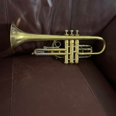 Buescher Custom Built Aristocrat (1955)(Model 264) Bb cornet SN 348477 (rare) image 6