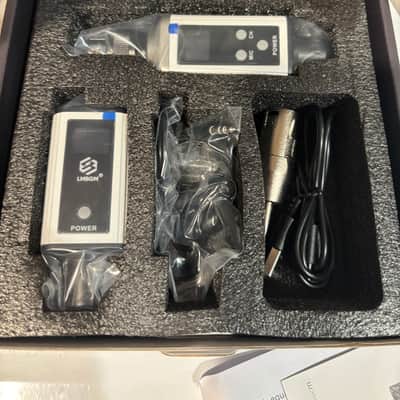 LGBGM A9 UHF Wireless In-Ear Monitor Headphone System - White - Brand New image 2