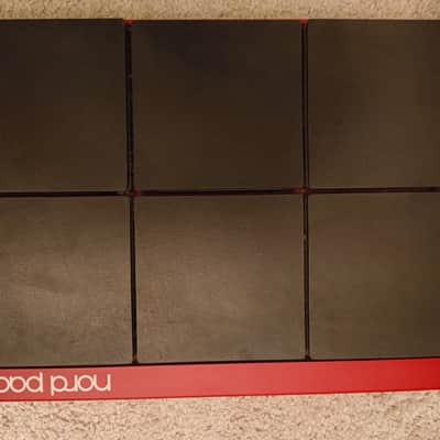 Nord Drum 2 6-Channel Modeling Percussion Synthesizer with Pad Controller 2014 - 2016 - Red with Black Pads image 4