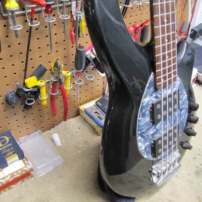 Ernie Ball Music Man Bongo HH 2005 - Charcoal Black image 8
