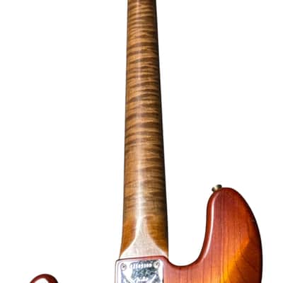 Fender Custom Shop 1964 RELIC Artisan Jazz Honeyburst Flame Burl ROASTED Maple Neck/Rosewood *IN STOCK image 13