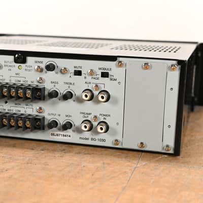 TOA BG-1030 5-Channel Mixer/Amplifer CG01QYW image 7