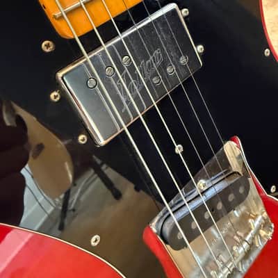 Fender American Vintage "Thin Skin" 1972 Telecaster Custom 2018 - Transparent Crimson Red with Lollar Pickups image 14