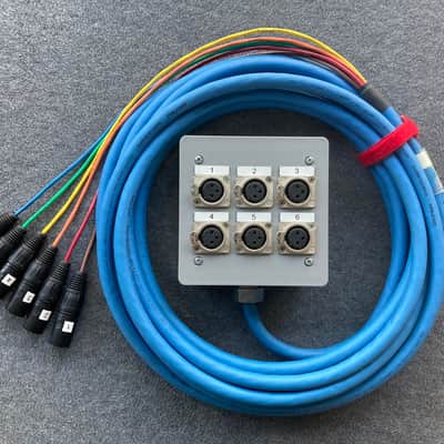 Custom 6ch 25 ft XLR sub snake image 5