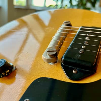 1957 Gibson Les Paul Junior TV Yellow Single Cut image 5