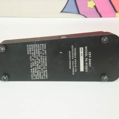 Vintage Cry- Baby (Thomas Organ) Wah Pedal image 4