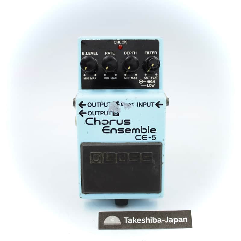 Boss CE-5 Chorus Ensemble Blue Label Guitar Effect Pedal BE74109 image 1