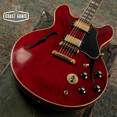 1976 Gibson ES-345 Varitone Semi-Hollow Guitar w/case image 7