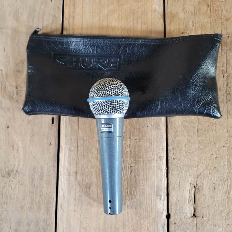Shure Beta 58A Microphone in Bag, Excellent image 1