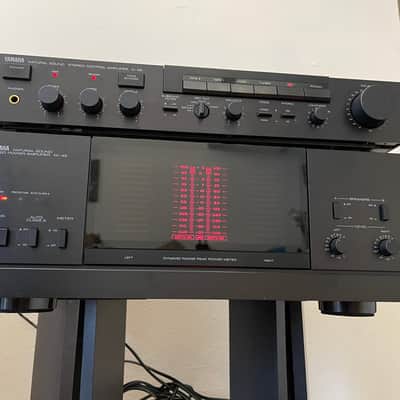 Yamaha C45 Preamplifier with M45 Power Amplifier image 1