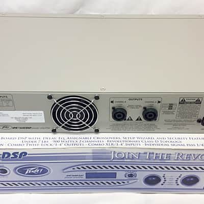 Peavey IPR-1600 DSP Digital Power AMp image 6