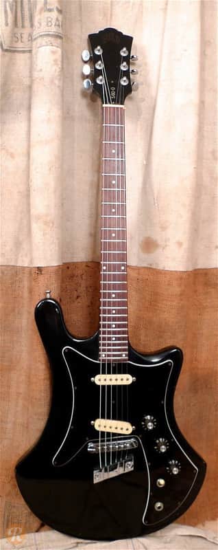 Guild S-60D Black 1978 image 2