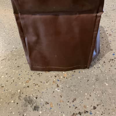 Amp slip cover BROWN Leather no name (used) image 1