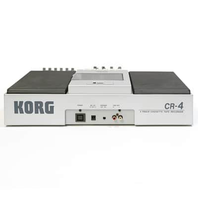 Korg CR-4 4 Track Cassette Multitracker Recorder with Power Supply image 4