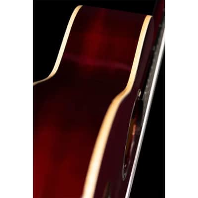 Ortega R121-3/4 WR Wine Red, inkl. Bag - 3/4 classical guitar image 6