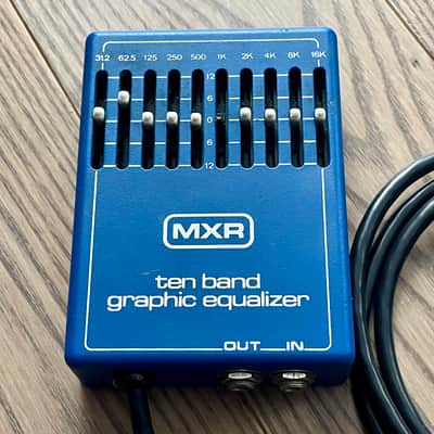 MXR MX-108 Ten Band Graphic Equalizer 1976 - 1984 - Blue image 2