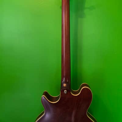 Epiphone Jack Casady Signature Bass Fretless 2024 - Present - Aged Royal Tan image 6