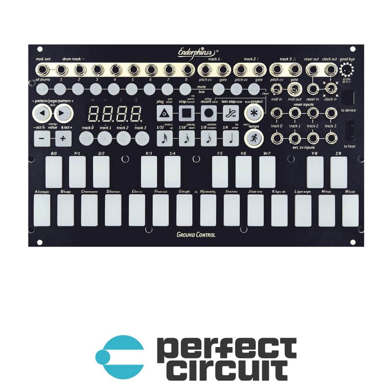 Endorphin.es Ground Control Sequencer Controller (Black) [B-STOCK] image 1