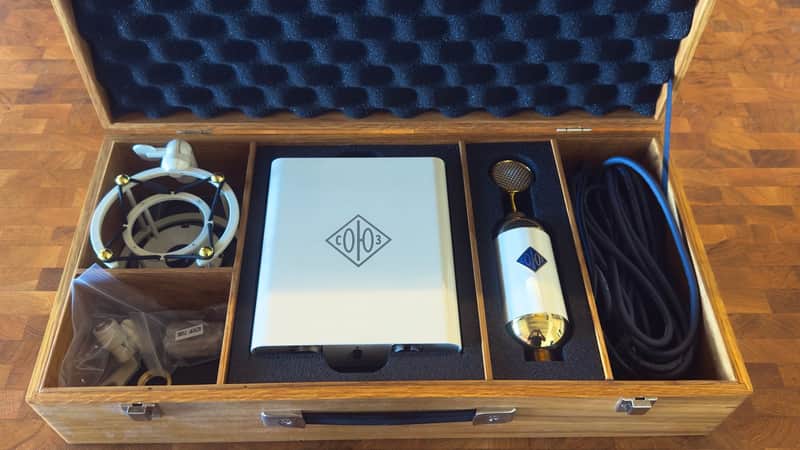 Soyuz Microphones 017 TUBE V2 Large Diaphragm Tube Condenser Microphone - Gold White image 1