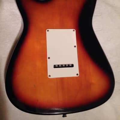 Fender Squier Stratocaster Body MIK VN Serial# 1995 Tobacco Sunburst Loaded image 6