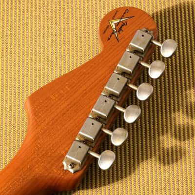 Fender Custom Shop LTD 70th Anniversary 1954 Stratocaster Journeyman Relic Wide Fade Chocolate [LXX0193] (06/01) image 13