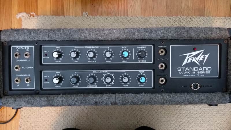 Peavey Standard Mark III Series 260D 400-Watt Bass Head image 1