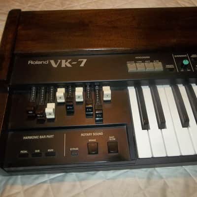 Roland VK-7 Combo Organ Replacement wood kit - Solid Walnut image 18