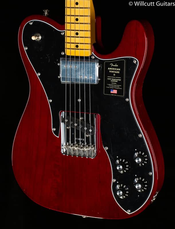 Fender American Vintage II 1977 Telecaster Custom Wine (165) image 1