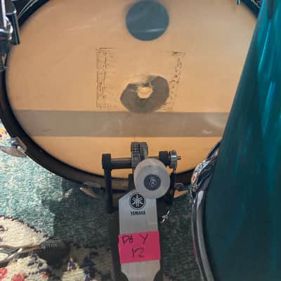 Sonor "Chicago" 3-Piece Drum Set 1965 - MF Marine Turquoise Satin image 17