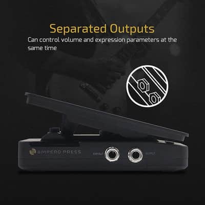 Hotone Volume Expression 2 in 1 Guitar Effects Pedal Passive EXP Ampero Press Guitar Pedal image 3