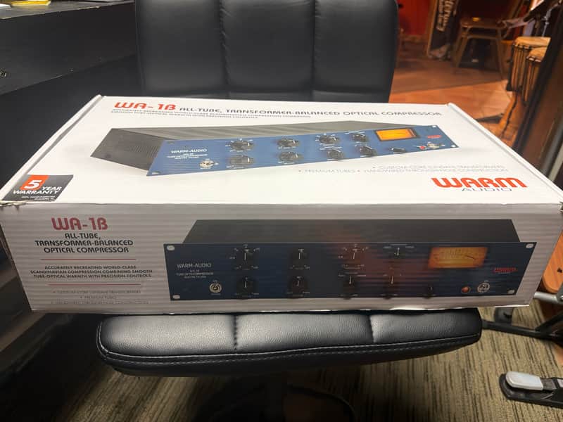 Warm Audio WA-1B Tube Opto Compressor  2023 - Present - Blue image 1