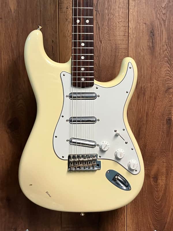 Fender American Original 60's Stratocaster Olympic White 7.9 pounds (original elec incl)