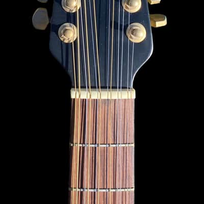 Ovation Model 1515 - 12 String Acoustic Electric -  Made in Korea - Circa 1983 - Pearl White - w/OHSC image 10