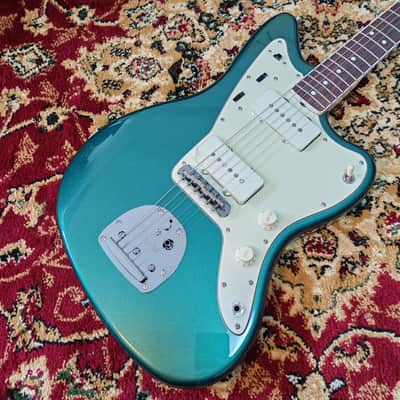 *NEW IN BOX* 2026 Fender Japan FSR Traditional II 60s Jazzmaster Sherwood Green Metallic w/ Matching Head, MIJ JD26 image 5