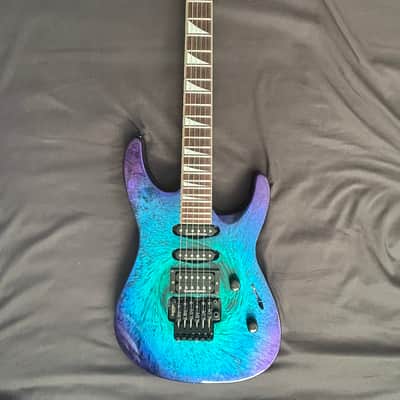 Jackson DK2 Dinky MIJ 2008 - Eerie Dess Swirl w/ Upgraded Tremolo image 2