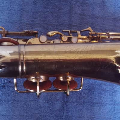 Buescher SLANT SIGNATURE ARE DECO 1938 - BRASS image 8