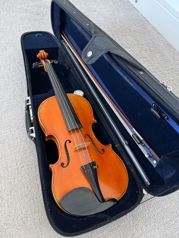 SHAR Fine Instruments 4/4 Violin Karl Joseph Schneider 2014 and Alessandro Carlesso Bow image 1