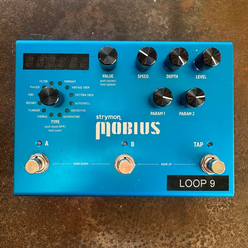 2012 – Present Strymon Mobius Blue