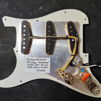 MyDream Partcaster Custom Built - Heavy Relic Sunburst SRV A2 CBS image 12