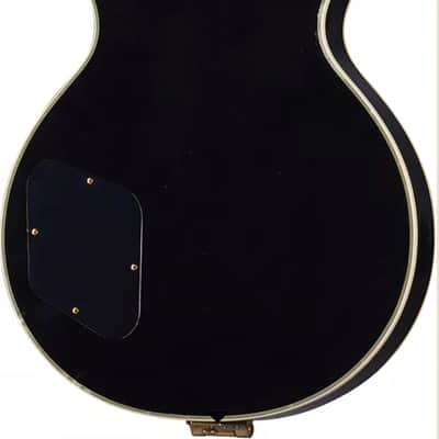 Gibson Custom Shop Murphy Lab 1957 Les Paul Custom 3-Pickup Bigsby Reissue 2024 - Present - Light aged ebony image 3