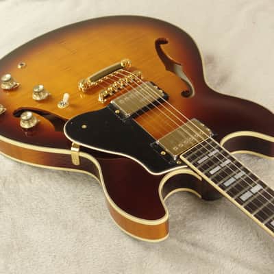 2017 Yamaha SA2200 Semi Hollow Figured Electric Guitar ~ Unplayed! image 4