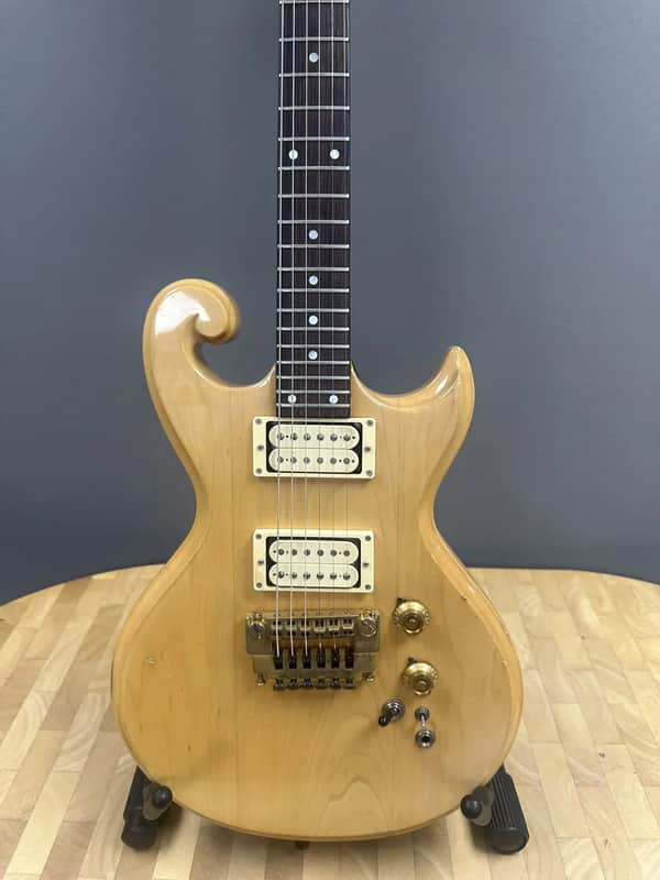 Ephiphone 1977 Scroll natural Guitar image 1