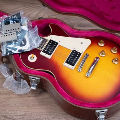 2025 Epiphone Inspired by Gibson Custom 1959 Les Paul Standard - in Deep Cherry Sunburst image 18