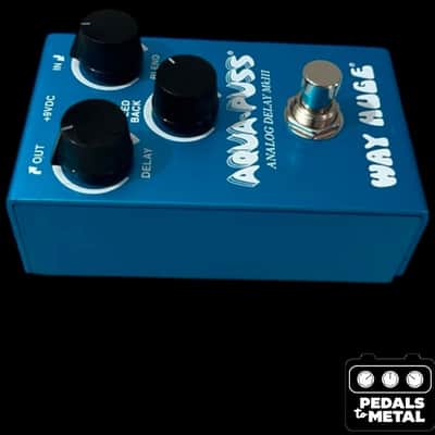 Way Huge WM71 Smalls Aqua-Puss Analog Delay MkIII 2018 - Present - Blue - X18713 image 3