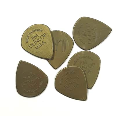Dunlop Guitar Picks Slipknot Mick Thomson Custom Jazz III XL MaxGrip 6 Picks
