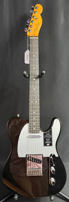 Fender American Ultra II Telecaster Electric Guitar Texas Tea Finish w/ OHSC