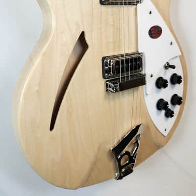 Rickenbacker 330 Maple Glo Semi-Hollow Guitar, w/HSC image 8