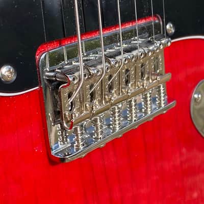 2021 Fender Noventa Stratocaster-P90 pickups-hardtail bridge image 4