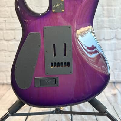 Ernie Ball Music Man Jason Richardson Signature Cutlass HH Majora Purple 2023 image 7